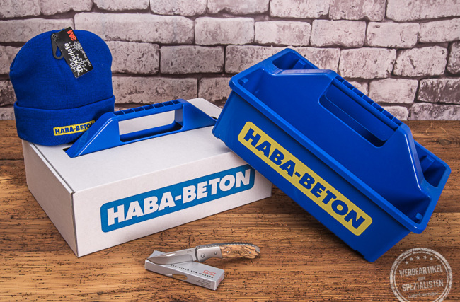 Werbegeschenke Haba Beton