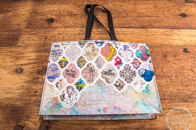 Schattdevor Tragetasche in tollem Design aus waschbarem Papier