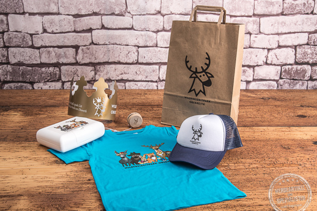 Merchandise Artikel des Wildfreizeitpark Oberreith 