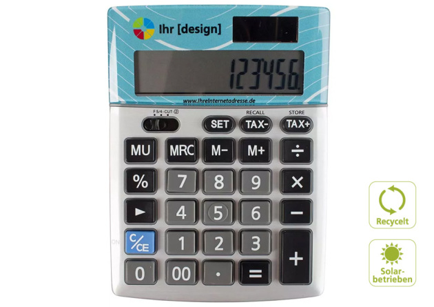 Werberechner SDC822M mit Logodruck