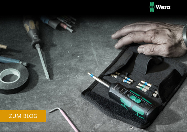 Hier geht&acute;s zum Blog WERA Werkzeuge Werbeartikel.