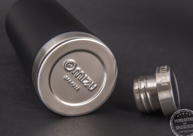 Edelstahltrinkflasche MIZU als Werbegeschenk