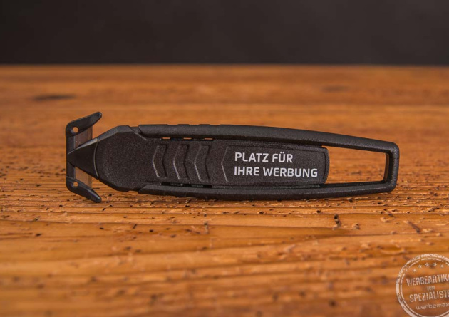 Einweg-Sicherheitsmesser mit Werbelogo