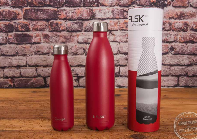 FLSK Flaschen groß und klein in rot