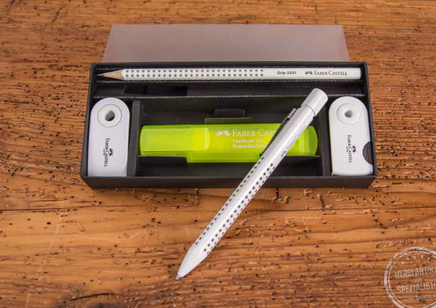 Faber Castell Office Set Grip 2010 als Werbemittel