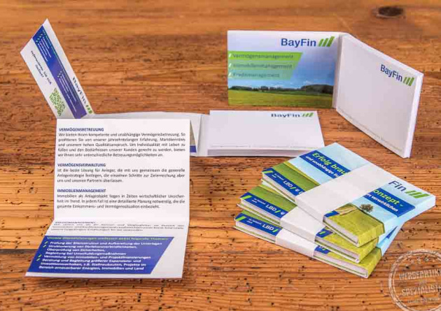 Haftnotizen Leporello mit Logodruck