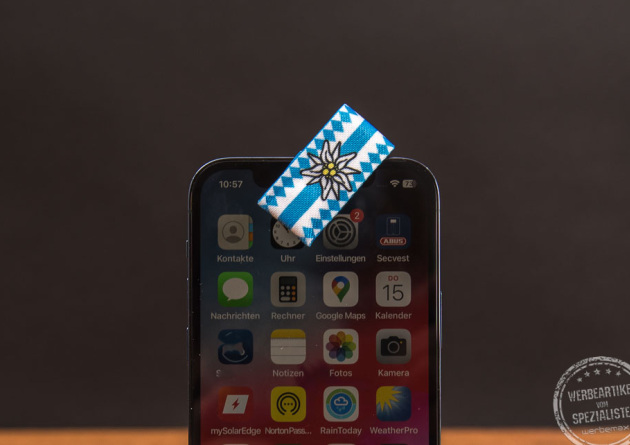 Kameraabdeckung ECOflip mit allover Werbedruck