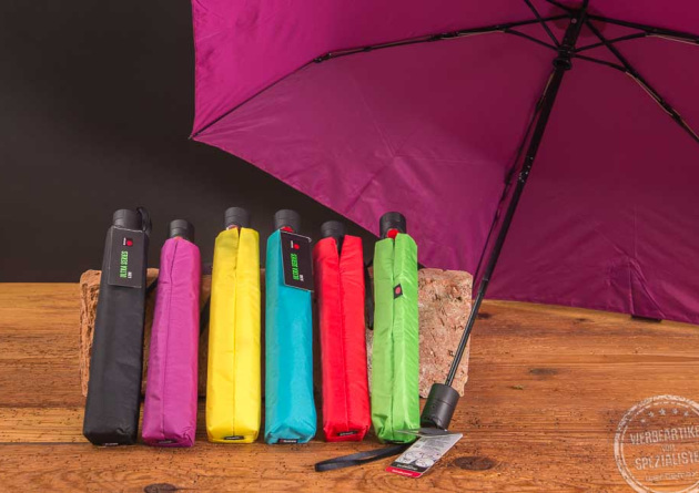 Knirps U.200 ultraleichte und bunte Taschenschirme als Werbeartikel 