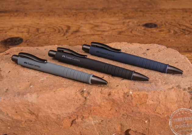 Kugelschreiber Poly Ball Urban Faber-Castell mit Logo bedrucken