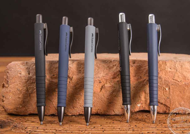 Kugelschreiber mit Logodruck Faber-Castell Poly Ball