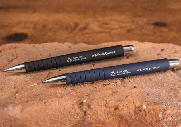 Kugelschreiber als Werbeartikel Poly Ball  Recycling Faber-Castell