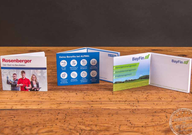 Leporello Haftnotizen als Werbeartikel