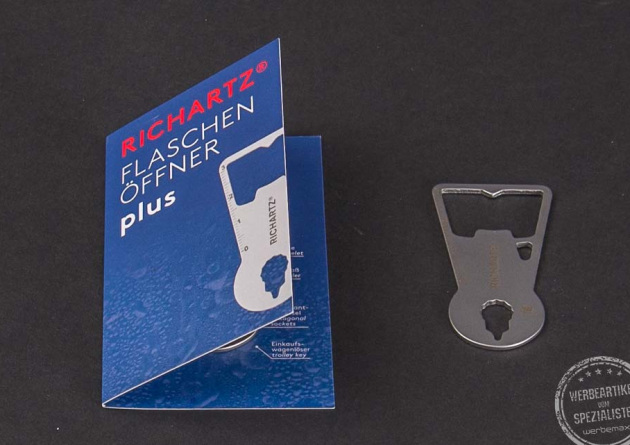Richartz Flaschenöffner PLUS mit Logo