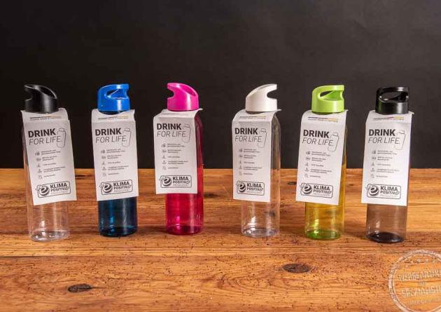 Stylische Trinkflaschen Active Wave in verschiedenen Farben als Werbeartikel
