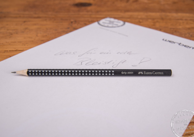 Werbemittel Faber-Castell Grip 2001Bleistift