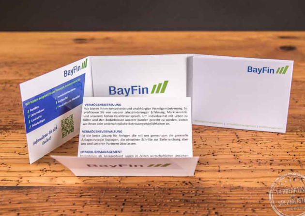 Werbegeschenk Leporello Haftnotizen mit Werbedruck