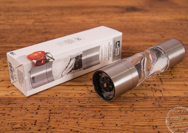 AdHoc Pfeffer- und Salzmuehle mit getrenntem Mahlwerk