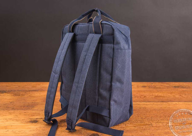 Allday Backpack M Reisenthel Dekor Herringbone dark blue