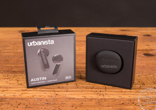 urbanista AUSTIN in-ear Kopfh&ouml;rer schwarz mit Verpackung