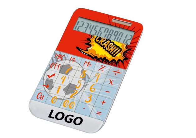 Taschenrechner bedruckt vollfl&auml;chig
