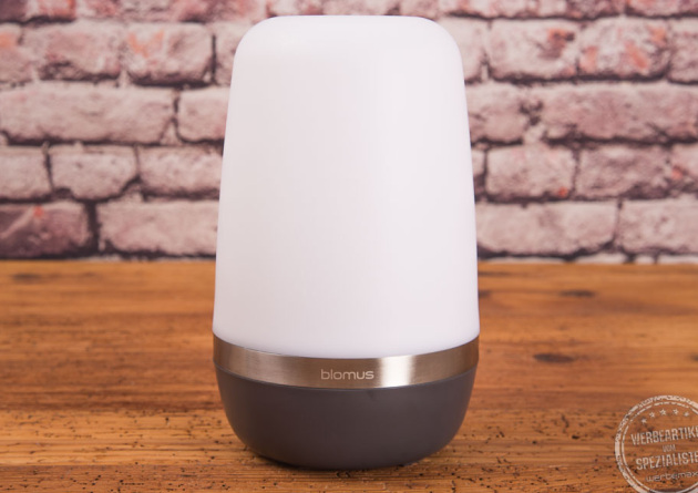 Blomus Lampe Spirit mit Akku als Werbegeschenk