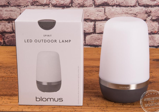 LED Outdoor Lampe als Werbeartikel mit Logo bedrucken