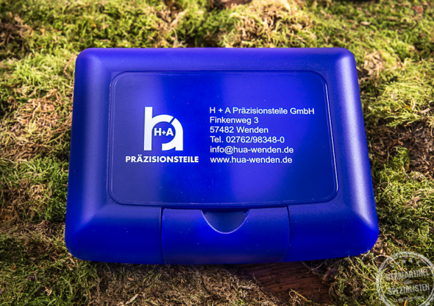 Lunchdose mit Beschriftung