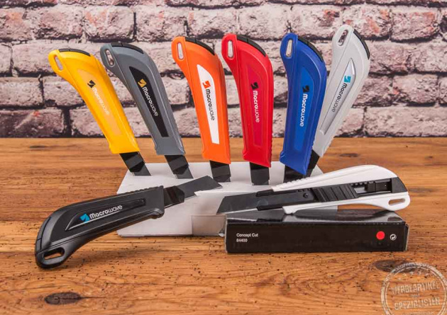 Cuttermesser als Werbemittel