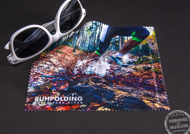 Polyclean Mikrofaser Reinigungstuch mit Werbedruck