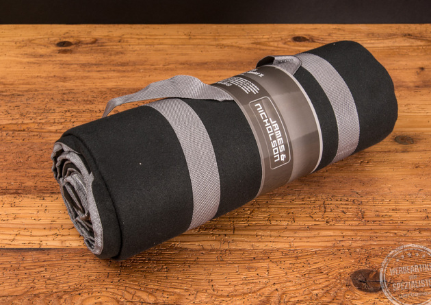 Werbeartikel Picknickdecke XL schwarz