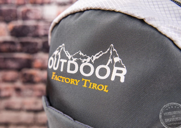 Druckfläche Rucksack