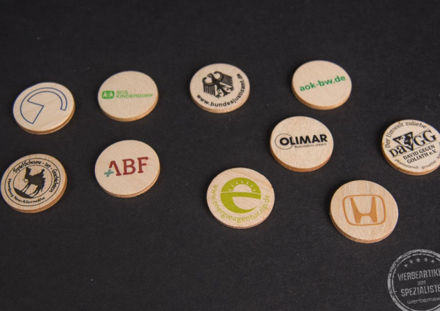 Einkaufswagen Chip mit Logo