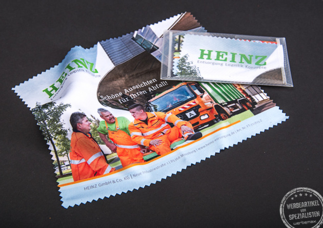 Brillenputztücher giveaway mit Wunschmotiv