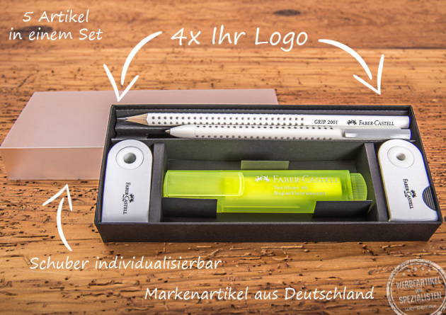 faber castell office set werbegeschenk