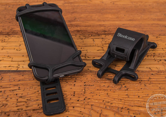 Smartphone Fahrradhalter mit Logo