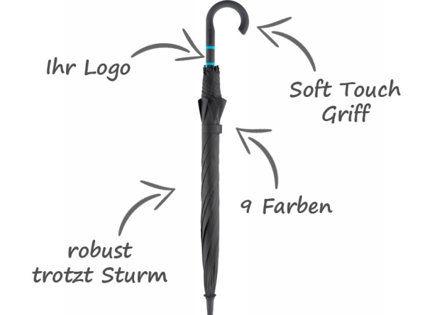 Regenschirm FARE bedruckt