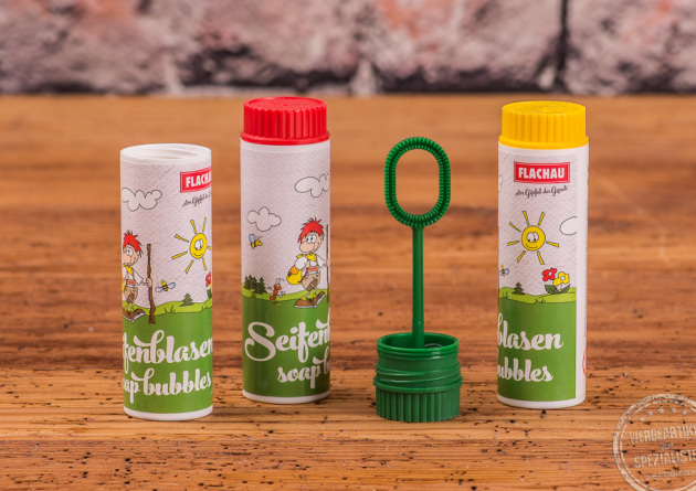 Seifenblasen als Werbeartikel