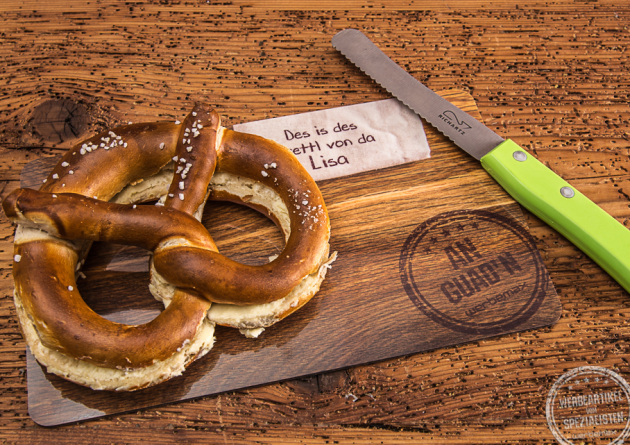 Frühstücksbrettchen mit Wunschmotiv als Werbeartikel 