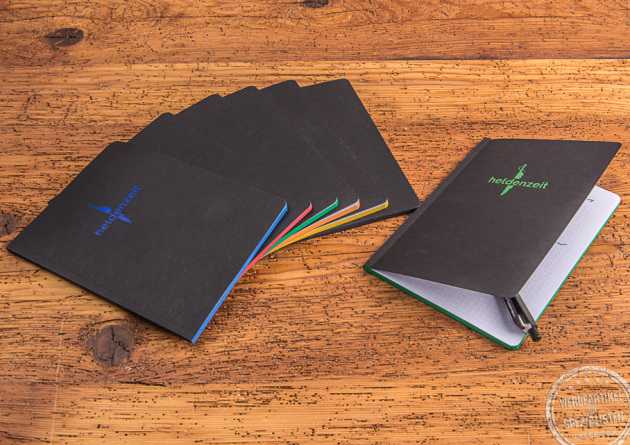 bedruckte Notizb&uuml;cher als Werbeartikel