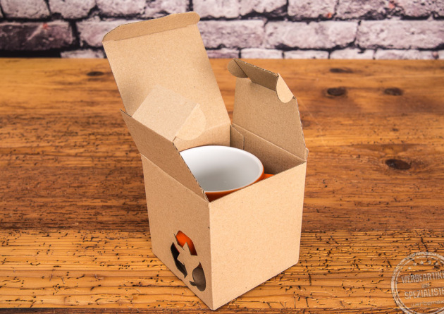 Porzellanbecher Alexandria in Verpackung