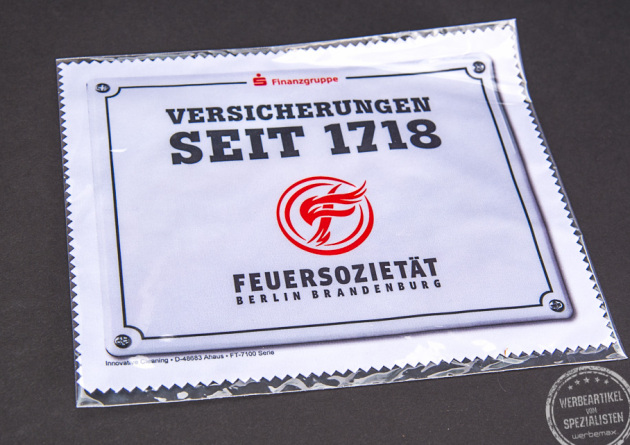 Brillenputztücher als Werbegeschenk