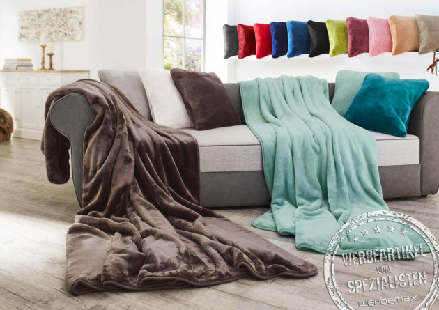 cashmere feeling decke in verschiedenen Farben