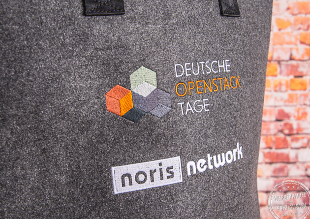 Einkaufstasche aus Filz Werbeartikel