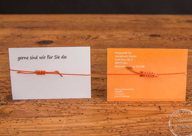 Individuelle Armb&auml;nder als Giveaway