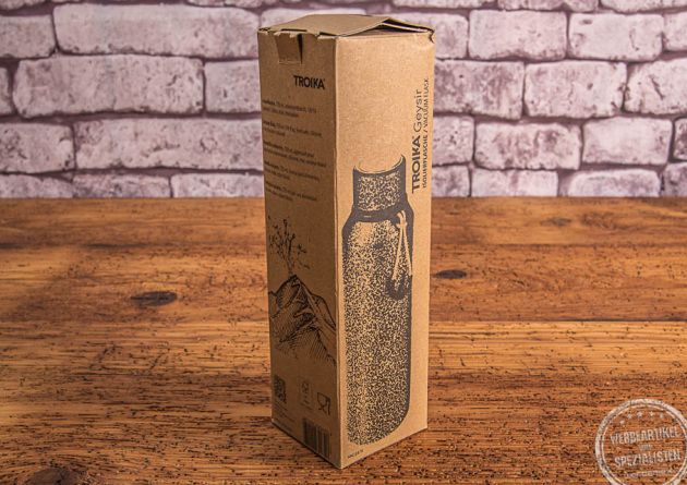 Verpackung Troika Geysir Flasche
