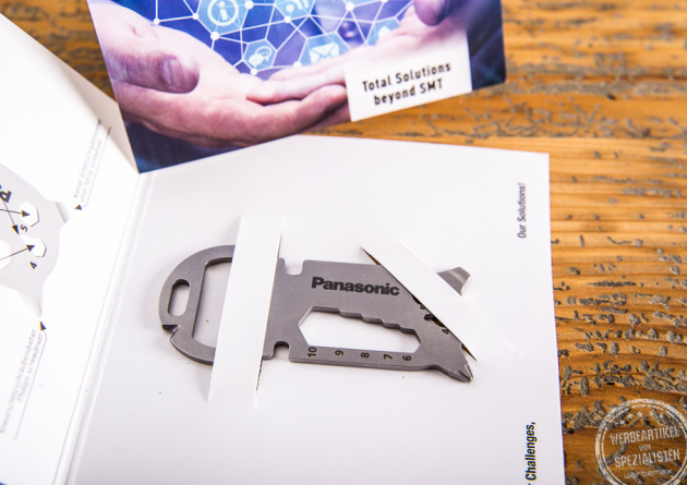 werbemax Keytool mit 16 Funktionen in der Nahaufnahme