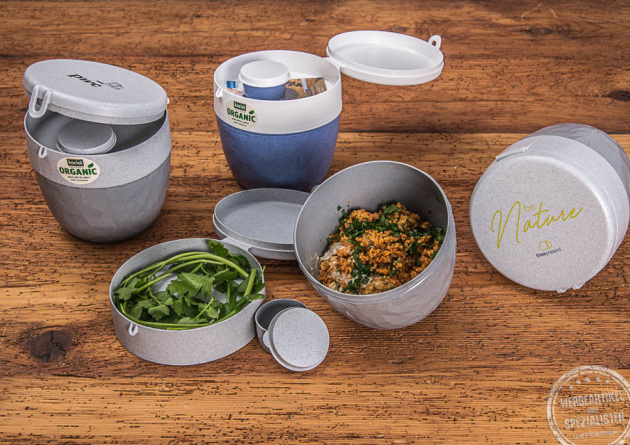 Bento Box von Koziol in verschiedenen Farben als Werbeartikel