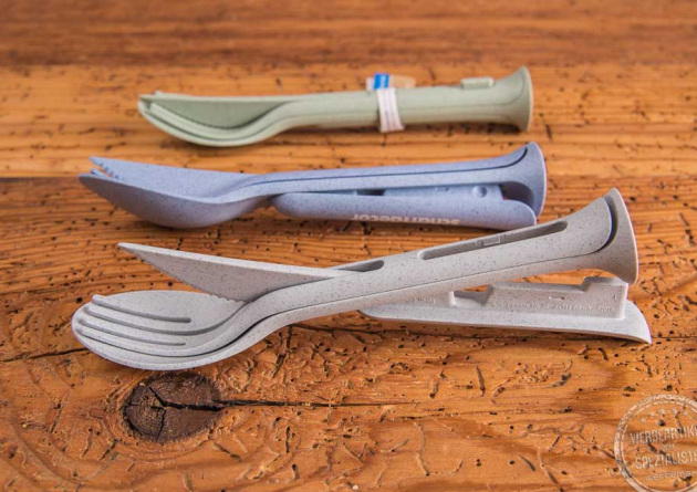 Koziol nachhaltiges Besteck mit Logo bedruckbar als Werbeartikel