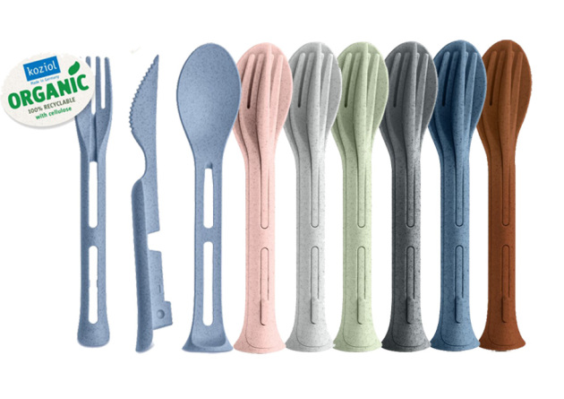 koziol Pocket Besteck als &Uuml;bersicht in allen Farben