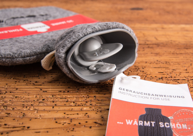 W&auml;rmflasche als Werbegeschenk